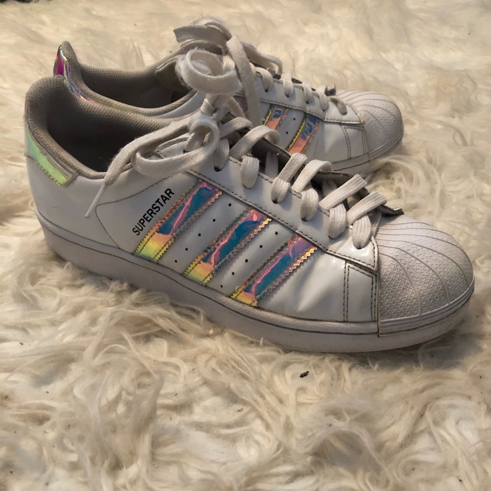 Women’s Adidas Iridescent Superstars